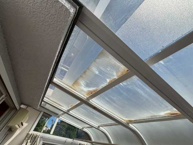 室内側から見た屋根